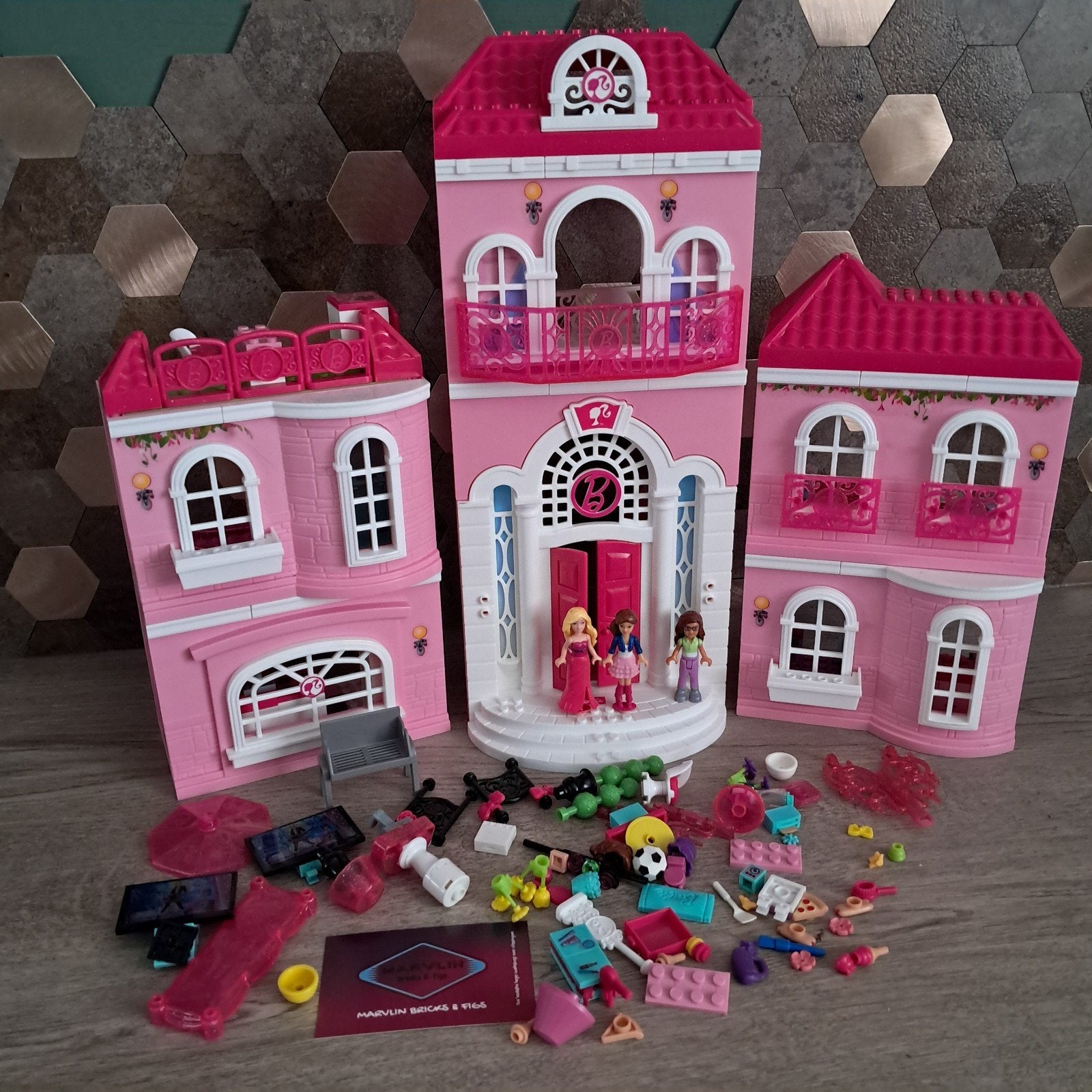 Mega Bloks Barbie Droom Villa, Ophalen of Verzenden, Zo goed als nieuw, Megabloks, Service.nl@mattel.com