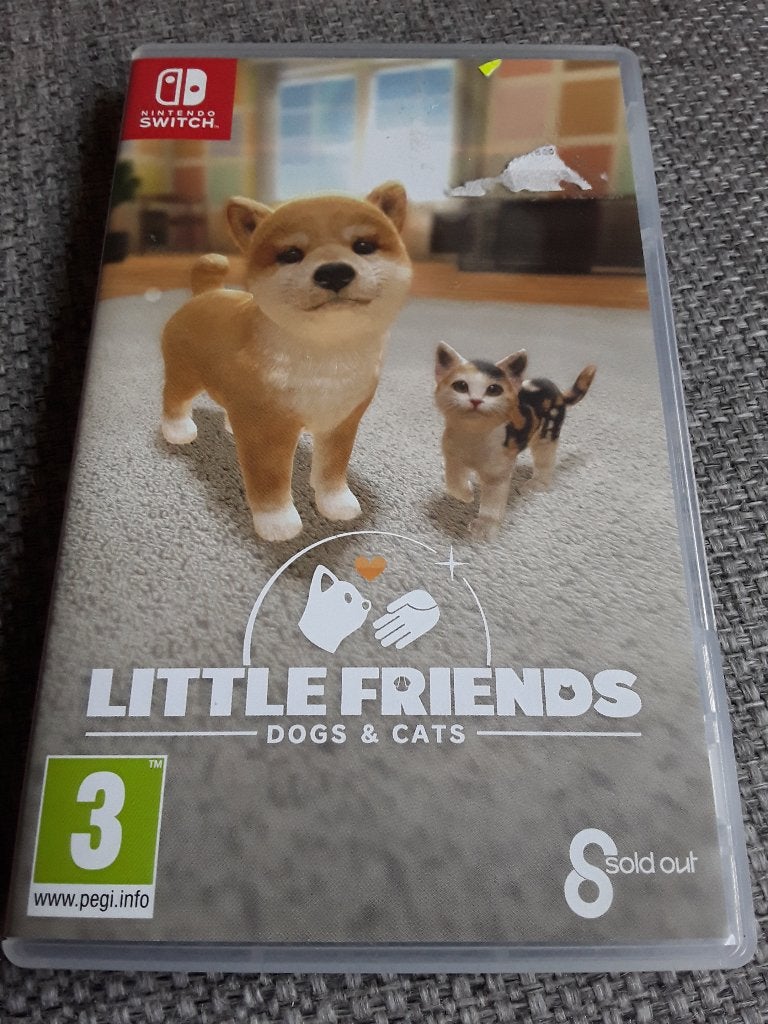 Nintendo Switch Game Little Friends Dogs & Cats, 1 speler, Ophalen of Verzenden, Zo goed als nieuw, Vanaf 3 jaar