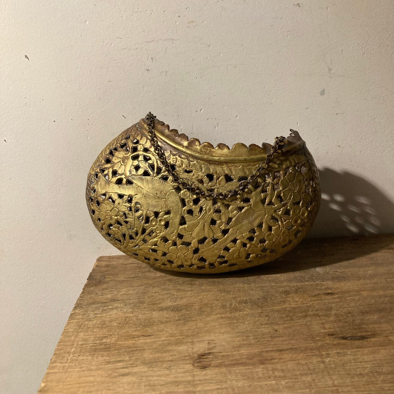 Antieke Kashkul Bedelnap - Perzische/Indiase Mystiek, Antiek en Kunst, Ophalen of Verzenden