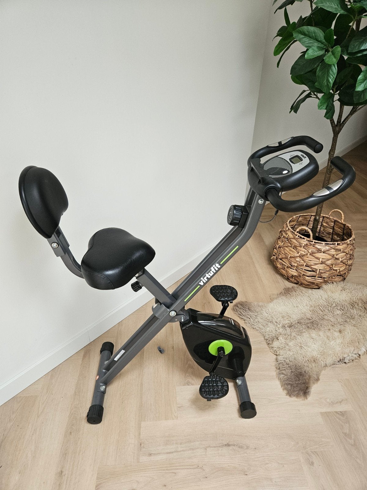 Virtufit Opvouwbare Hometrainer - Compact en Efficiënt, Ophalen, Hometrainer