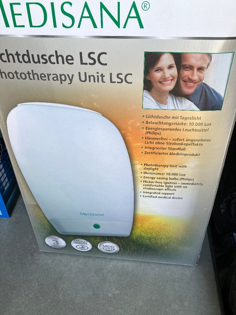 Licht Therapie Lamp Merk Medisana 10.000 lux, Ophalen of Verzenden, Zo goed als nieuw, Overige typen
