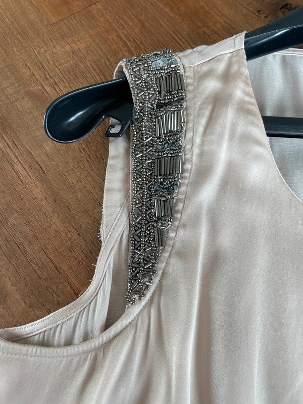 Blouse Comma maat 42, Beige, Maat 42/44 (L), Zo goed als nieuw, Comma