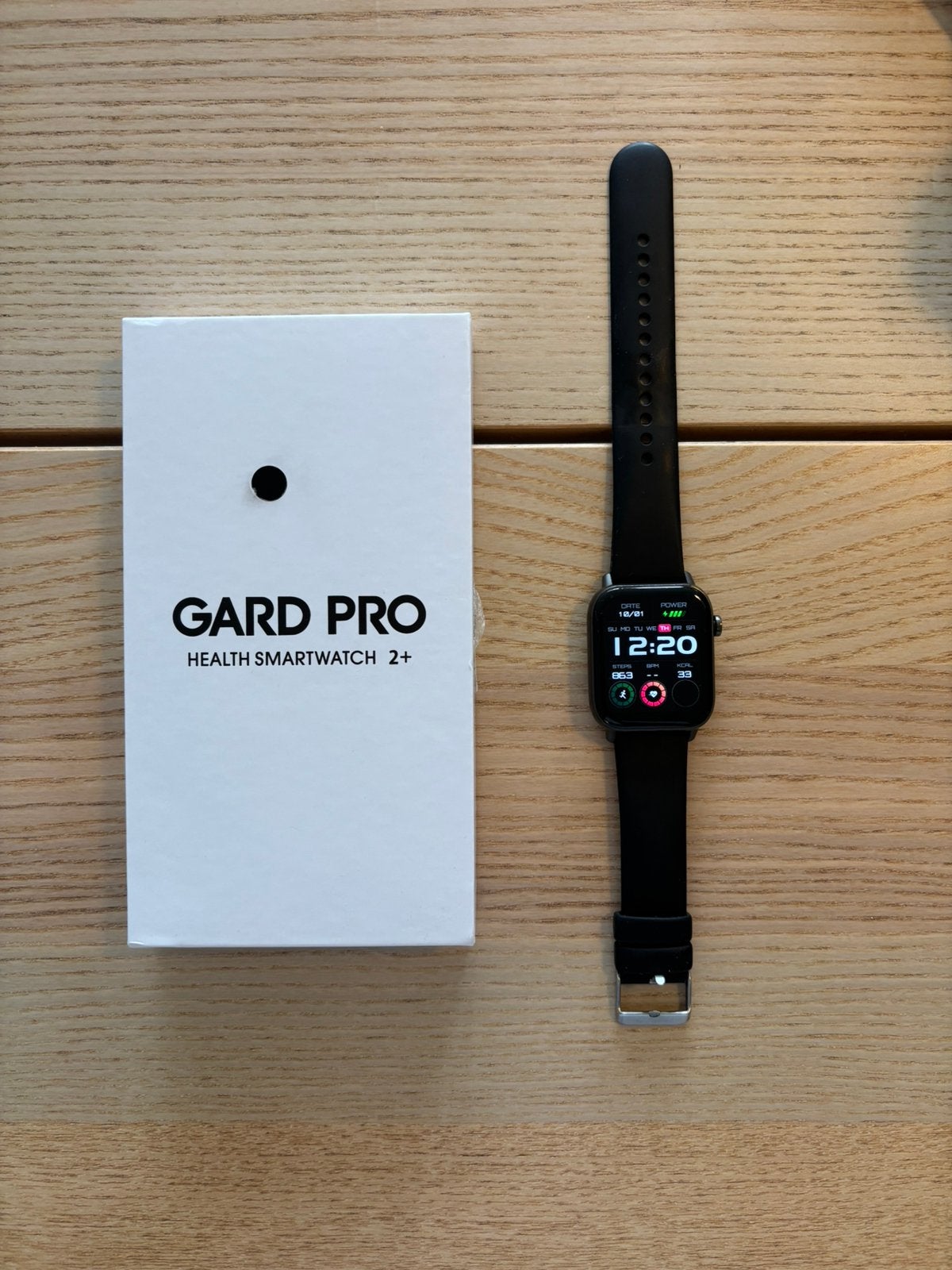 Gard Pro Health Smartwatch 3 – zo goed als nieuw – compleet