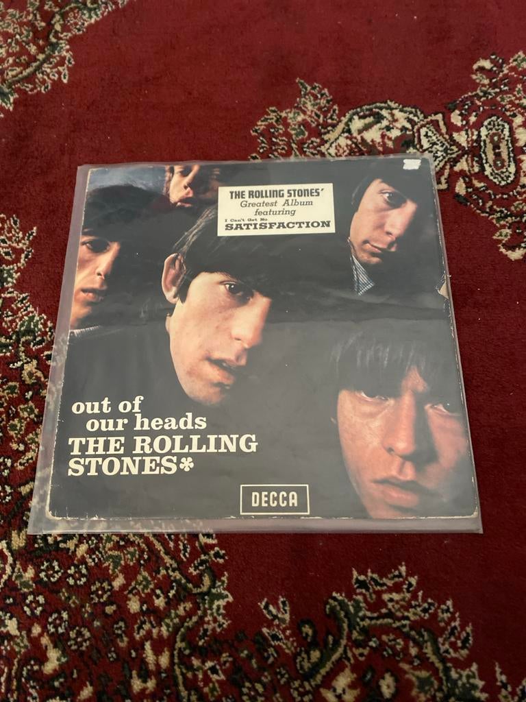 The Rolling Stones - Out of Our Heads (LP, 1965), Gebruikt, Originele persing, Ophalen of Verzenden, 12 inch