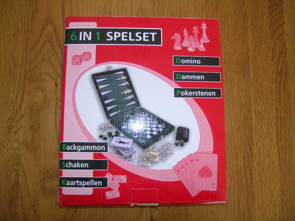 spelset, Ophalen, Nieuw