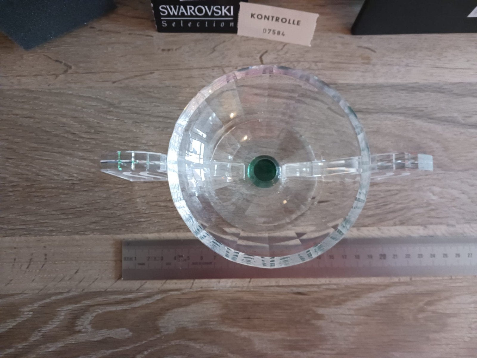 Swarovski kristallen schaaltje "Grande Contenitore", Ophalen of Verzenden, Nieuw, Huisaccessoire