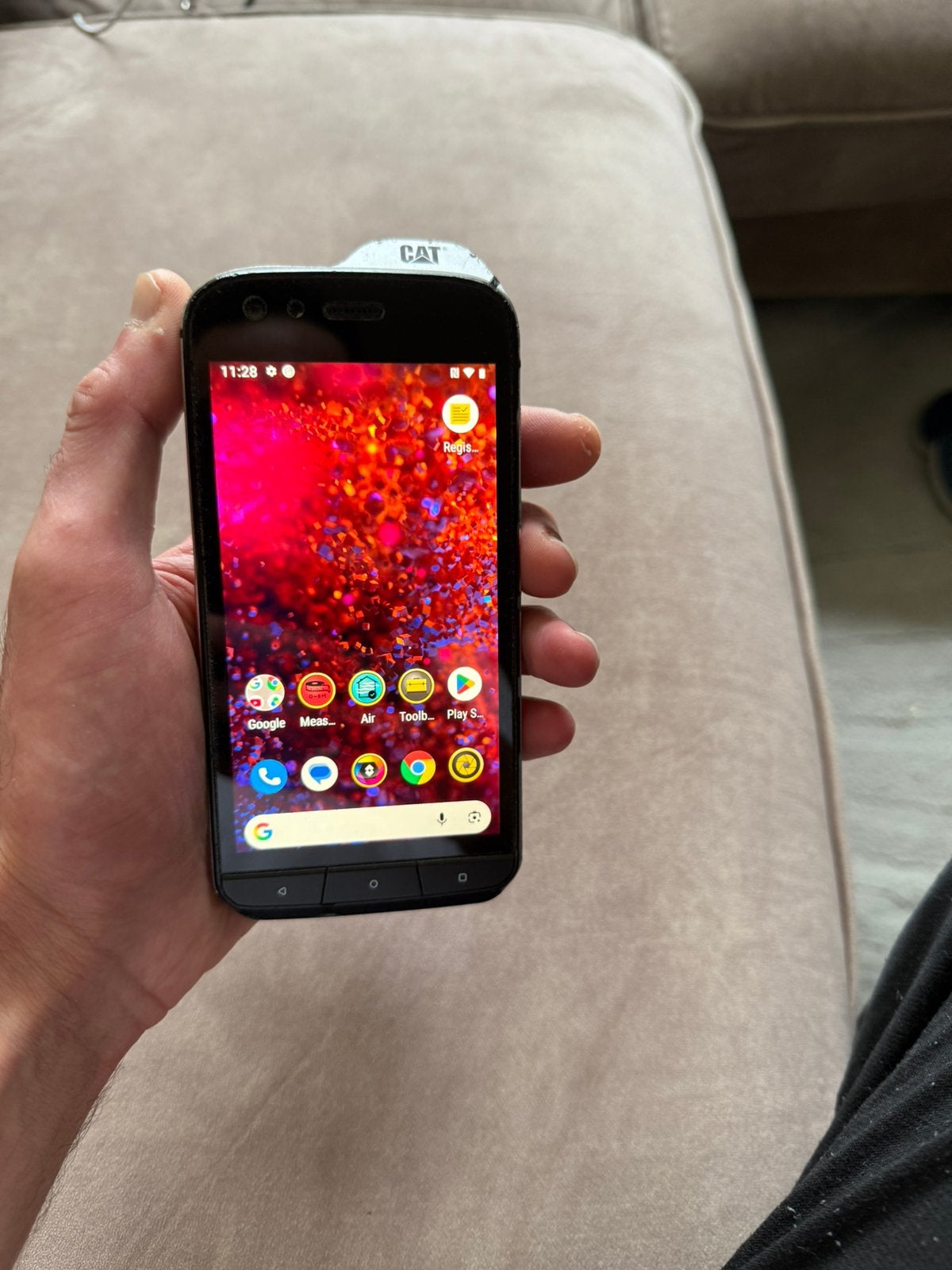 Cat S61 telefoon met FLIR warmtebeeldcamera thermal, Ophalen, Gebruikt, Zonder abonnement, Zonder simlock