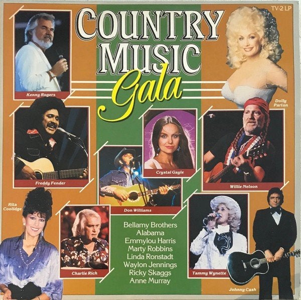 2LP - Country Music Gala - Dolly Parton, Kenny Rogers e.a., Inclusief binnenhoes, Ophalen of Verzenden, Zo goed als nieuw, 12 inch