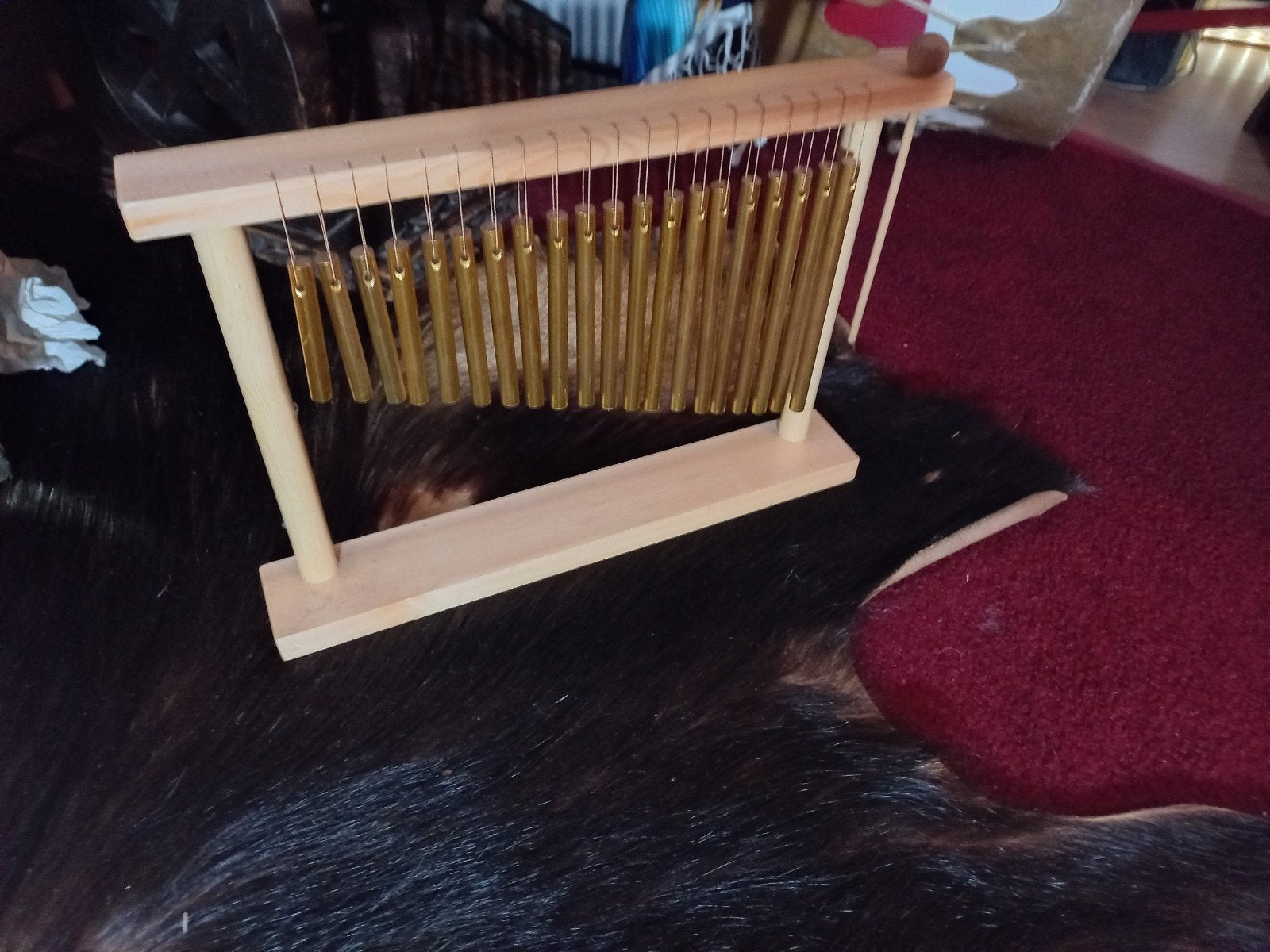 Klankstaven en klopper 28 x 38 cm, Muziek en Instrumenten, Percussie, Ophalen of Verzenden