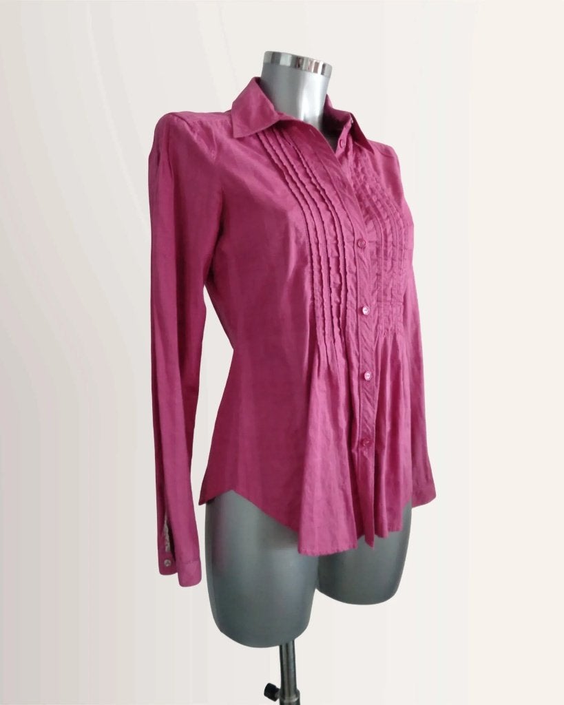 Esprit blouse, maat 36, katoen, Verzenden, Zo goed als nieuw, Maat 36 (S), Roze