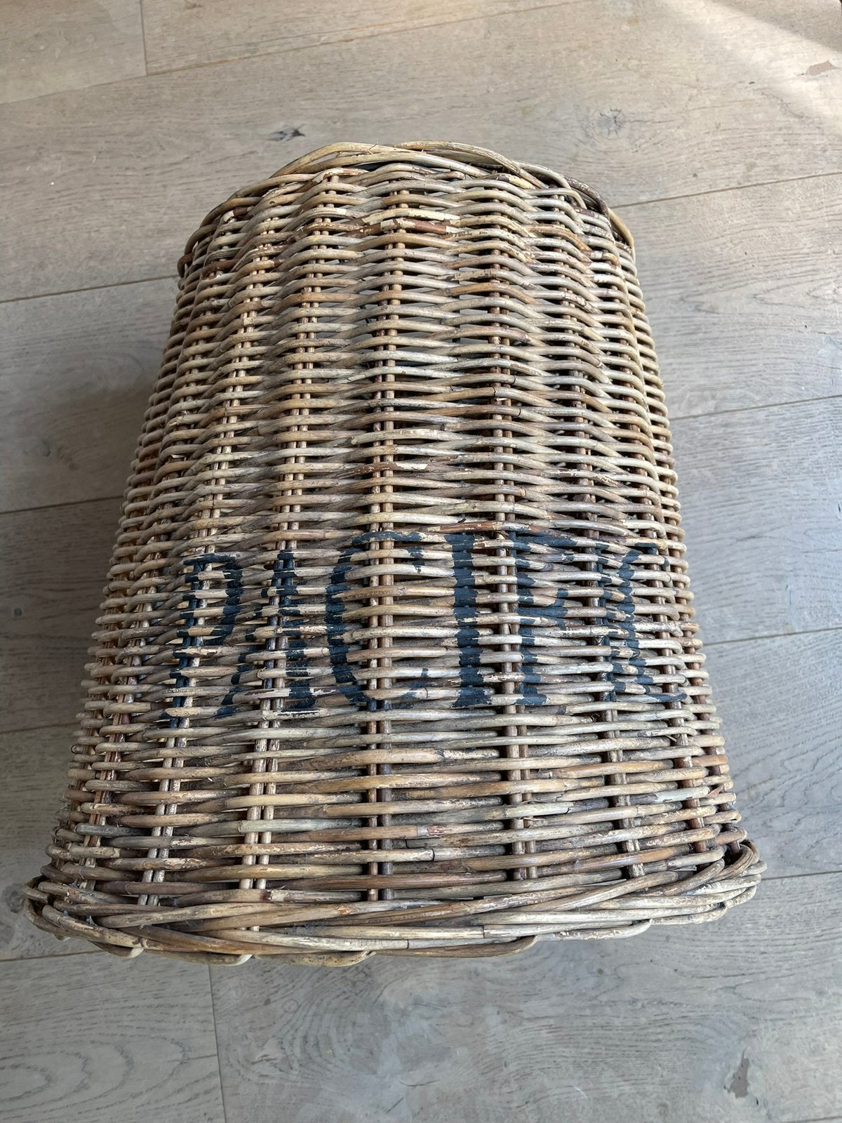 Rivièra Maison rustic rattan lampenkap Pacific, Ophalen of Verzenden, Zo goed als nieuw, Rond