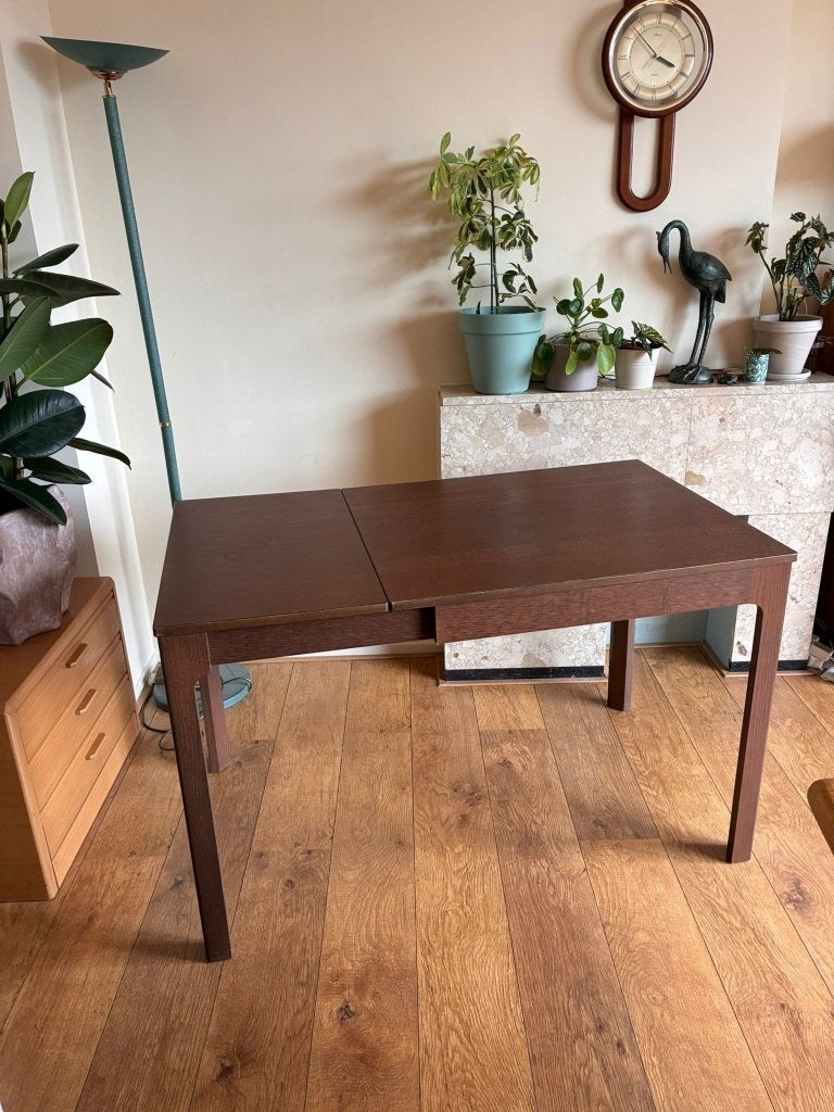 Ekedalen uitschuifbare tafel IKEA 80/120x70 cm, Ophalen, Gebruikt, 50 tot 100 cm, 50 tot 100 cm