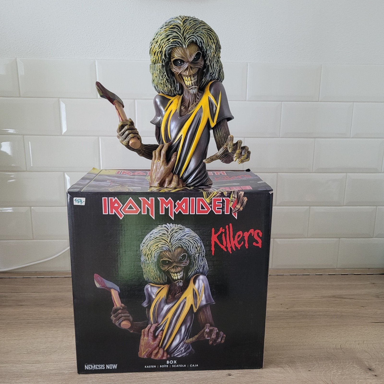 Iron Maiden Killers Eddie Album Bust Box - Nemesis Now, Ophalen, Nieuw