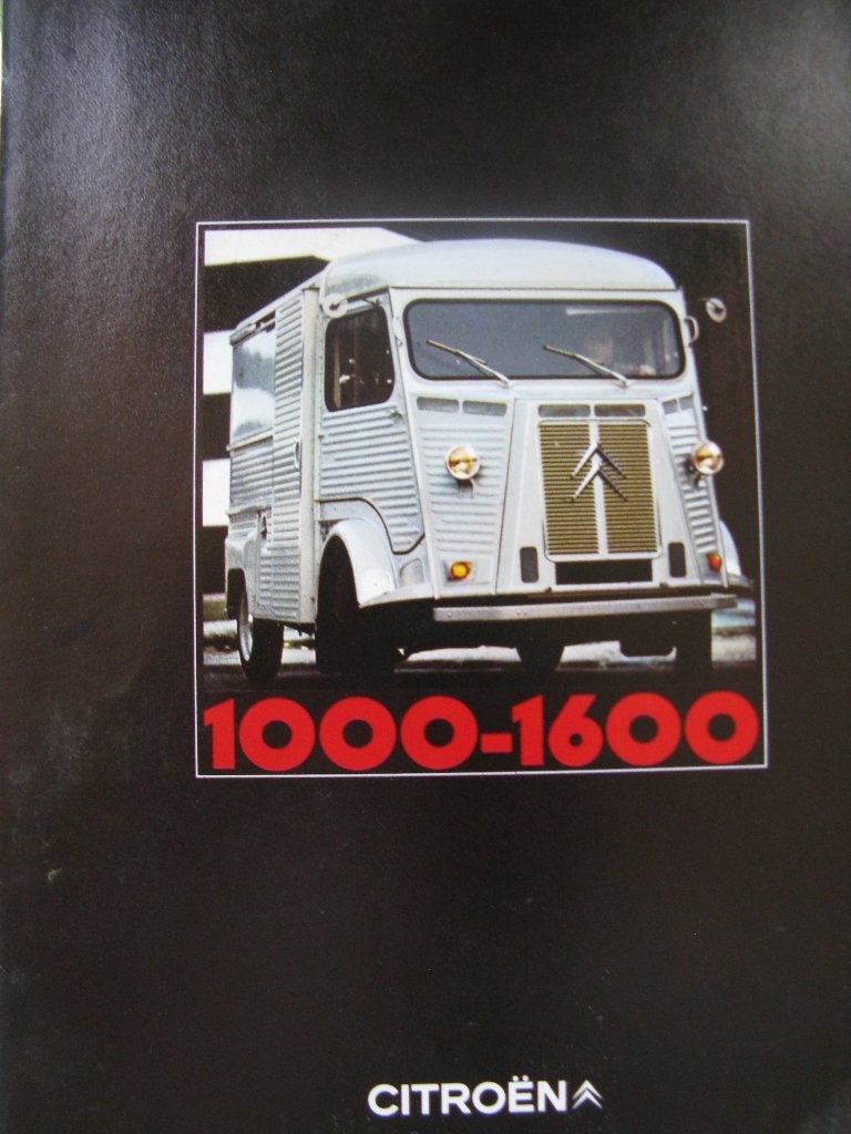 Citroen HY folders, Ophalen of Verzenden, Zo goed als nieuw, Citroën