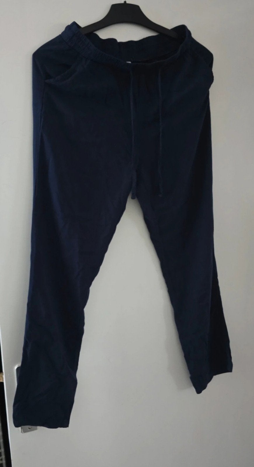 Leuke dunne zomerbroek maat 38, Maat 38/40 (M), Blauw, Ophalen of Verzenden, Zo goed als nieuw