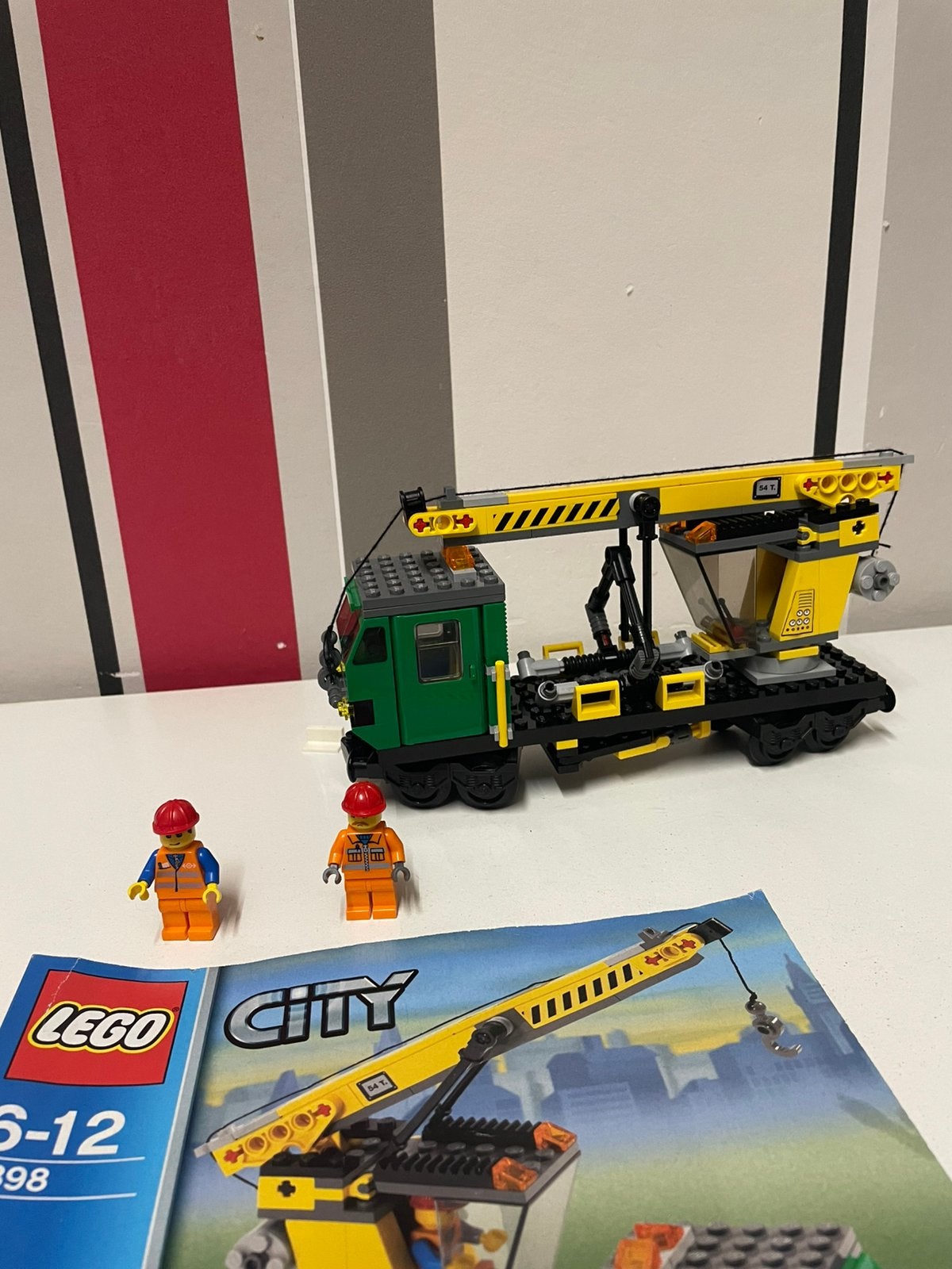 LEGO city 7898 kraanwagon, Ophalen of Verzenden, Zo goed als nieuw