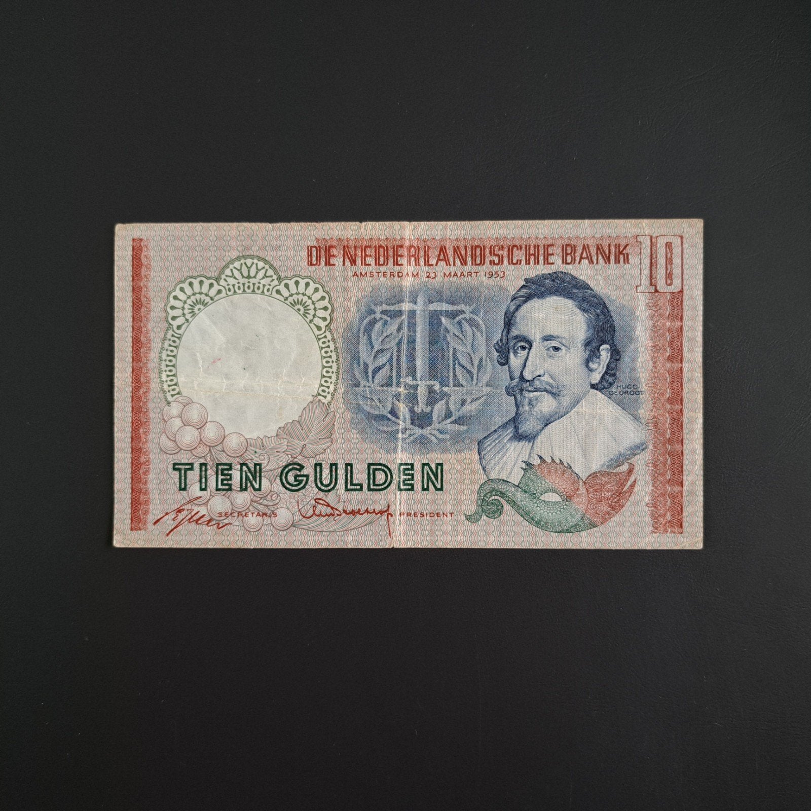 10 gulden Nederland #063, Verzenden, 10 gulden, Los biljet