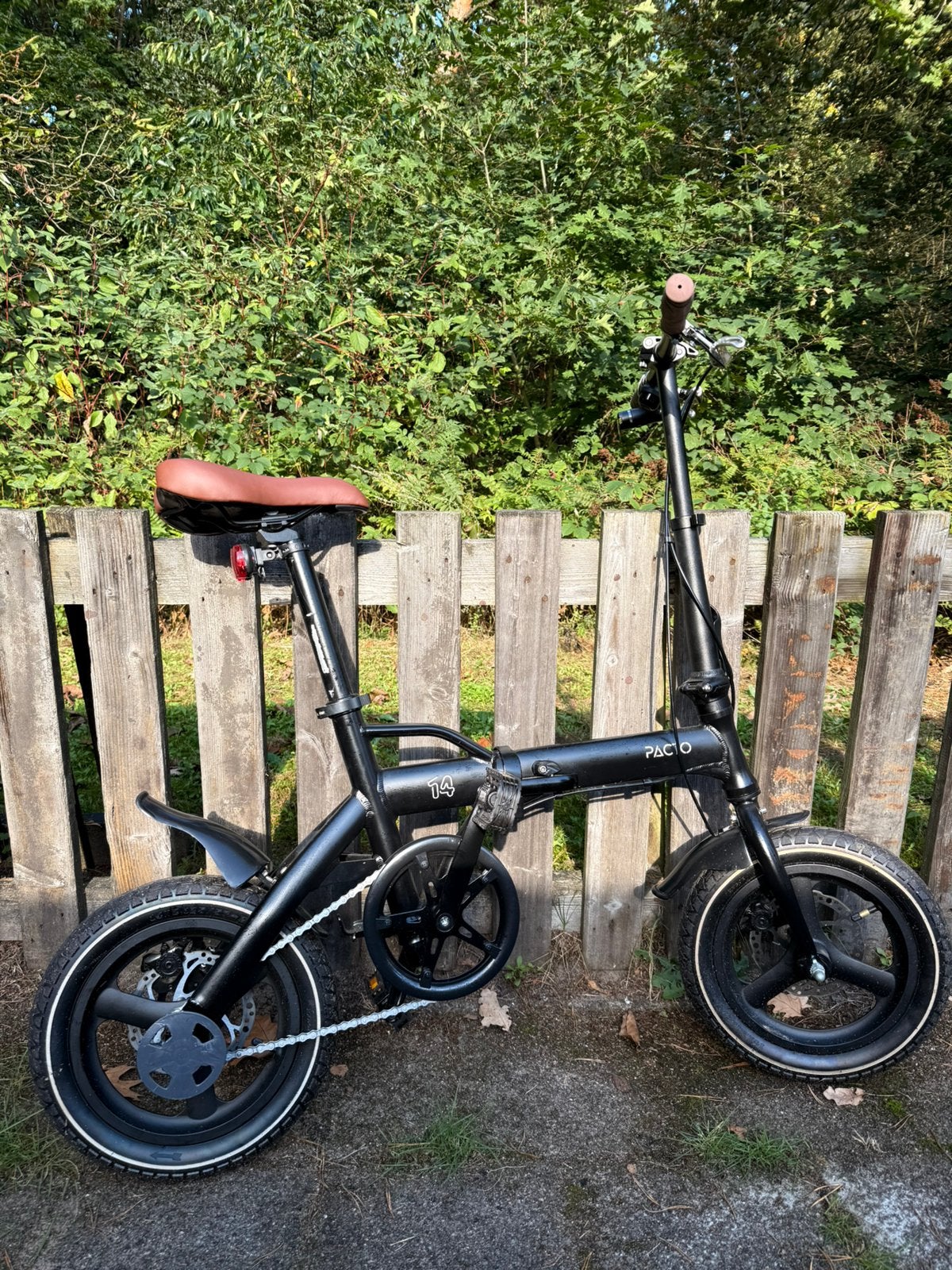Pacto Fourteen vouwfiets 14 inch, zwart, zo goed als nieuw, Fietsen en Brommers, Overige merken, Minder dan 14 inch, Versnellingen