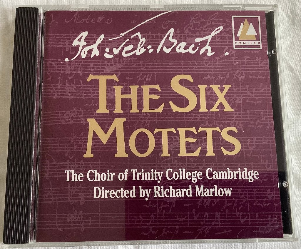 Bach The Six Motets Marlow CD, Gebruikt, Overige typen, Ophalen of Verzenden, Barok
