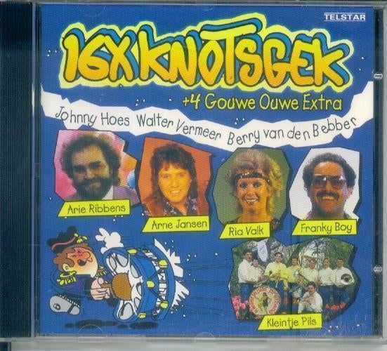 cd van 16x Knotsgek +4 Gouwe Ouwe extra 1998, Verzenden, Zo goed als nieuw, Levenslied of Smartlap