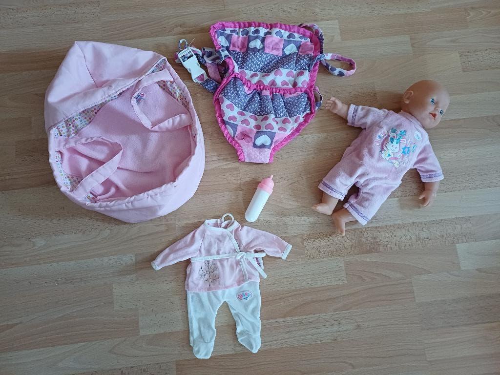 Babyborn van Zapf poppen set, Verzenden, Zo goed als nieuw, Babypop