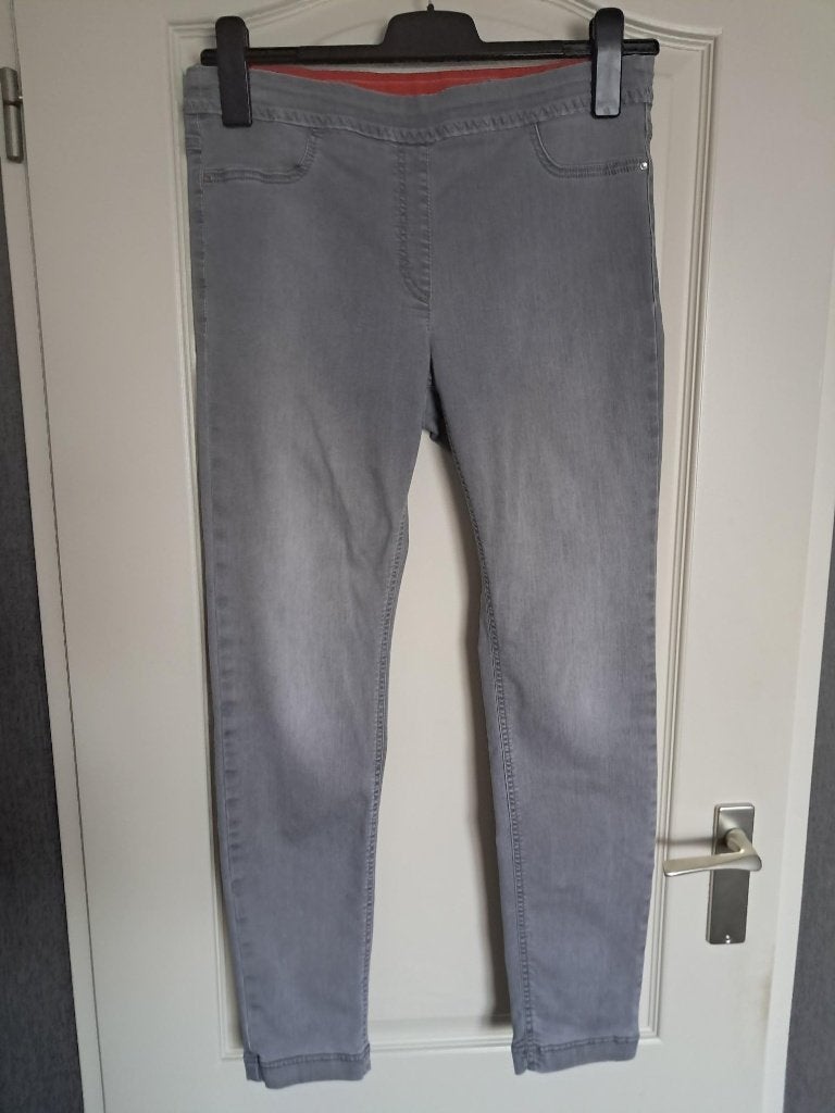 Broek Zerres (Stretch) Maat : 42 Kleur : Grijs, Maat 42/44 (L), Ophalen of Verzenden, Zo goed als nieuw, Zerres