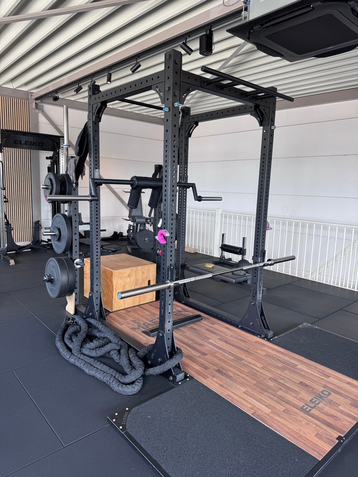Eleiko Power Rack, Ophalen, Benen, Gebruikt, Krachtstation