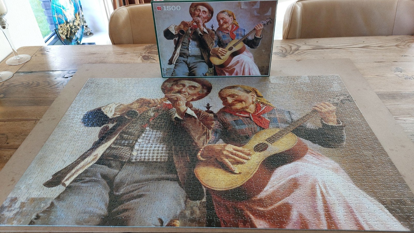 Jumbo Puzzel 1500 Stukjes - Compleet, Ophalen of Verzenden