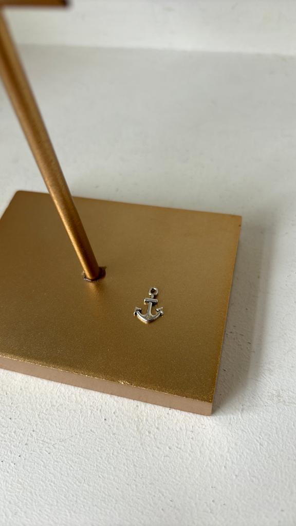 Anker kettinghanger, Ophalen of Verzenden, Zo goed als nieuw, Zilver, Overige materialen
