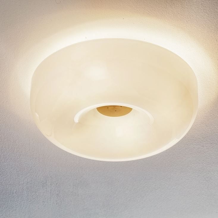 Foscarini Circus piccola Bianco. Design ronde lamp 32 cm, Ophalen, Design, Dimbaar, Zo goed als nieuw