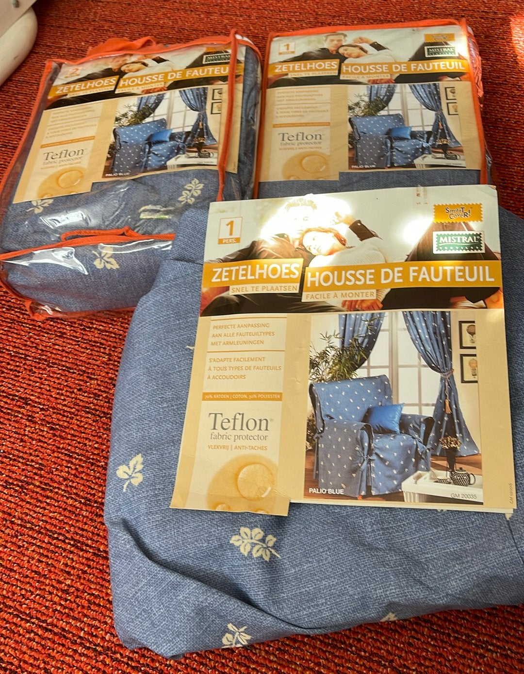 Hoezen voor fauteuils, Ophalen, Nieuw
