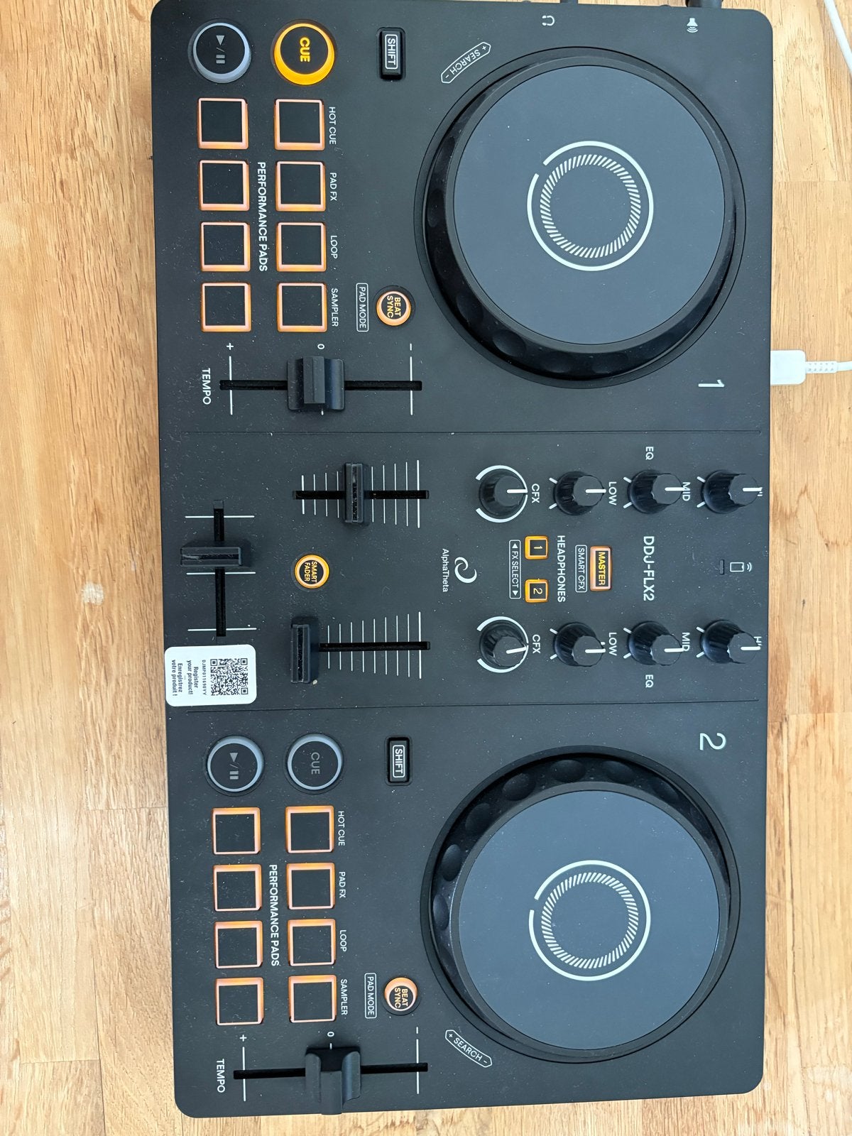 Pioneer DDJ-FLX2 DJ Controller - Zo goed als nieuw, Ophalen of Verzenden, Zo goed als nieuw, Dj-set, Pioneer