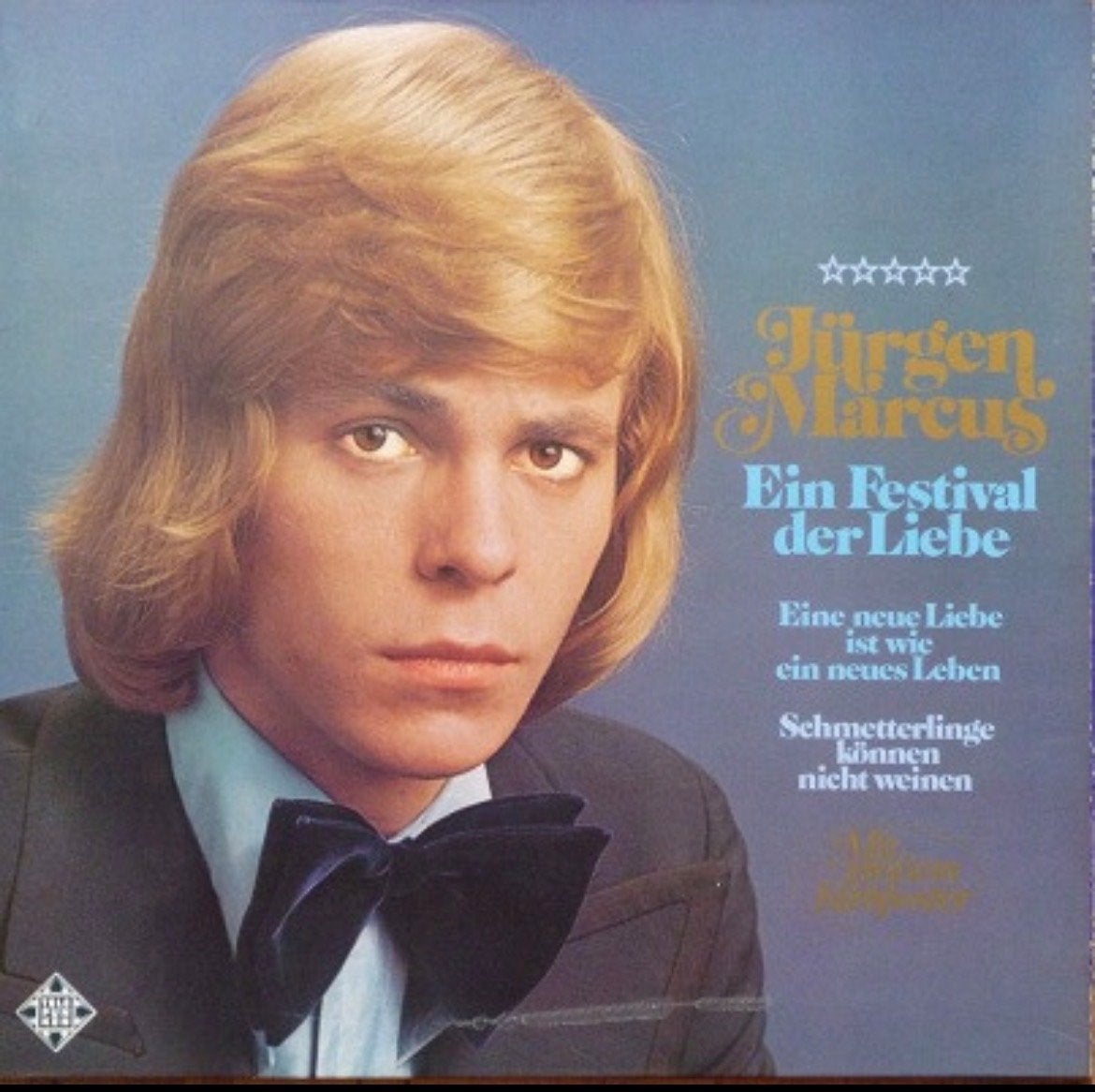 Vinyl AKTIE Jürgen Marcus - Ein Festival der Liebe LP (1973), LP, Overige genres, Ophalen of Verzenden, Zo goed als nieuw