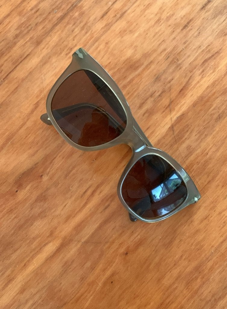 Persol Wayfarer Zonnebril - Groen, Gepolariseerd, Overige merken, Zonnebril, Verzenden, Zo goed als nieuw