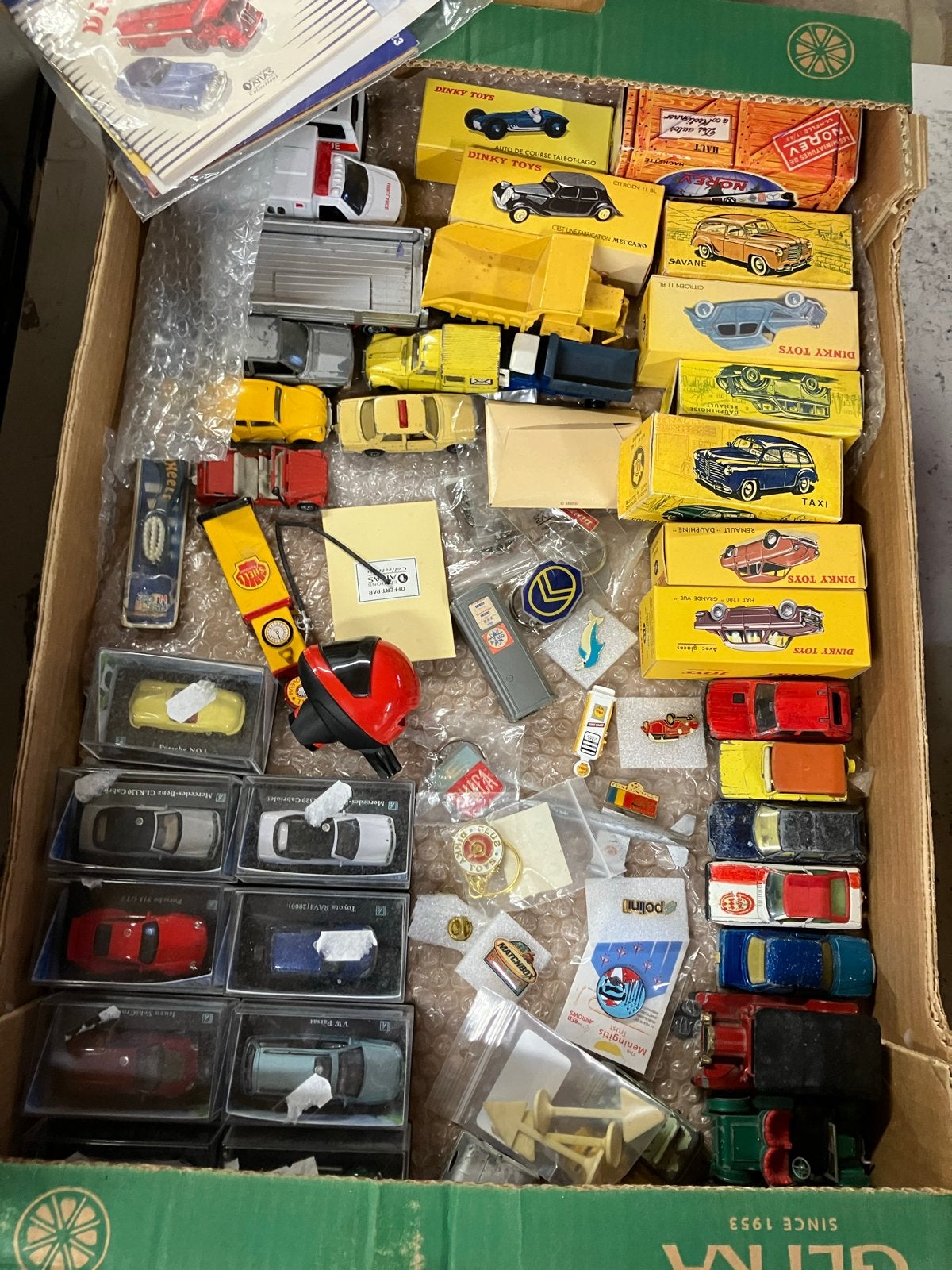 Grote verzameling modelauto's, Dinky Toys en meer, Overige merken, Gebruikt, 1:32 tot 1:50, Overige typen