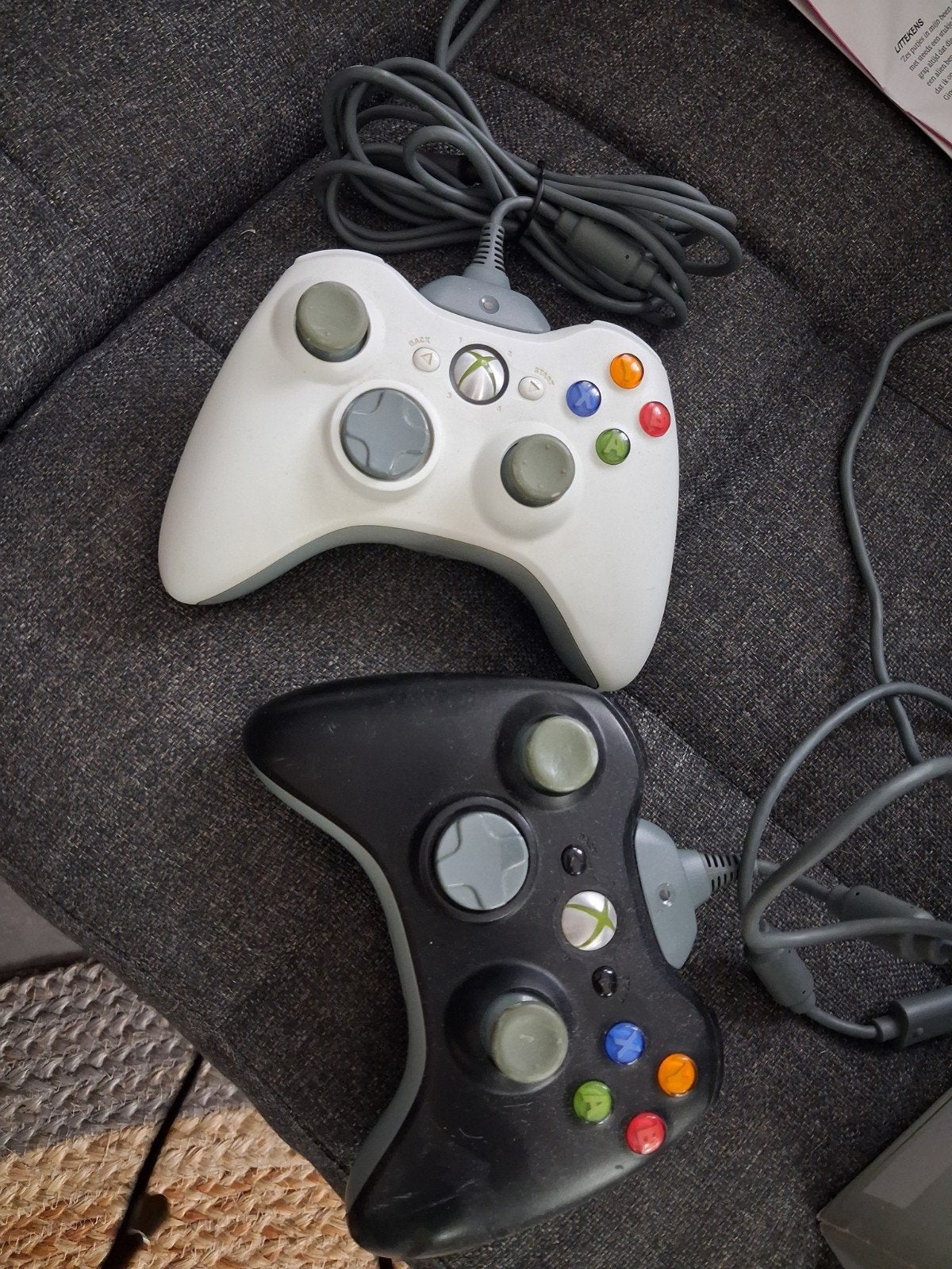 2 controllers Xbox 360, Ophalen, Controller, Xbox Original
