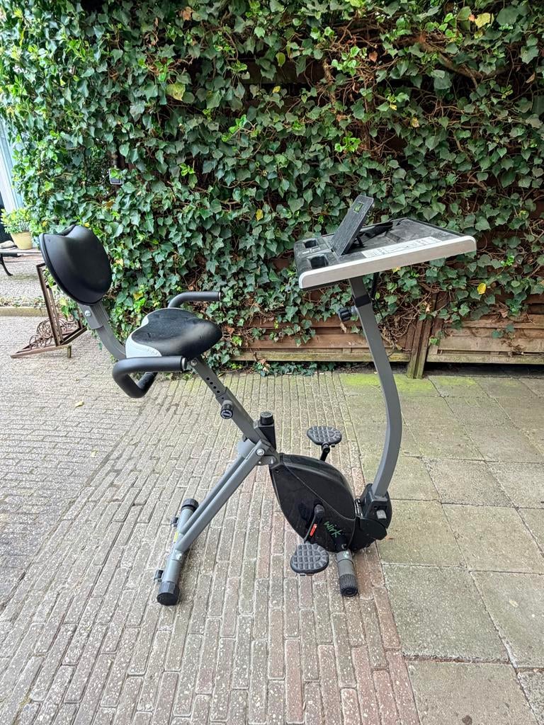 Bureaufiets / Deskbike - Werk en beweeg tegelijk!, Sport en Fitness, Ophalen, Gebruikt, Metaal, Benen