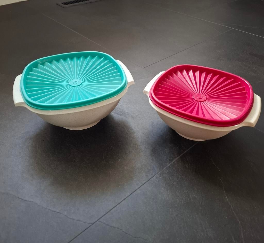 Mooie vintage Tupperware kommen, Ophalen of Verzenden, Bak of Kom