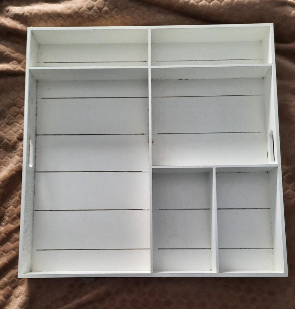 Dienblad, Ophalen, Zo goed als nieuw, Vierkant, Hout