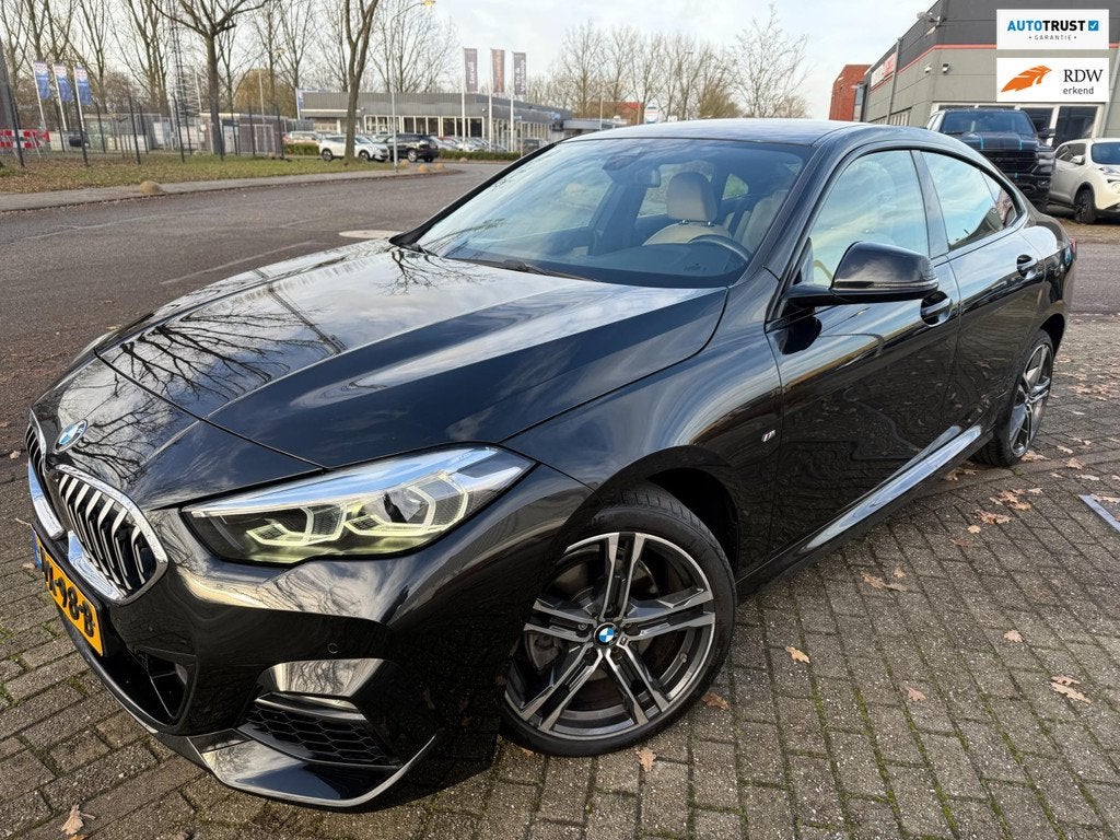 BMW 2-serie Gran Coupé 218i 2020 M-SPORT PAKKET HIGH-EXE LE, 136 pk, Gebruikt, 1350 kg, Zwart