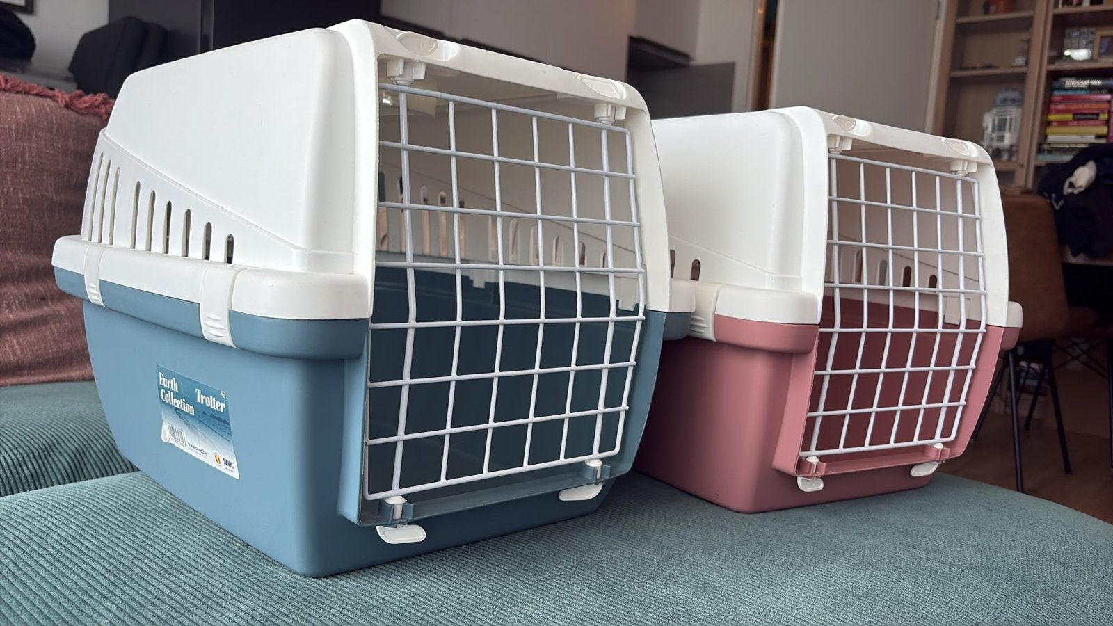 2 reismanden voor katten, Dieren en Toebehoren, Ophalen, Gebruikt