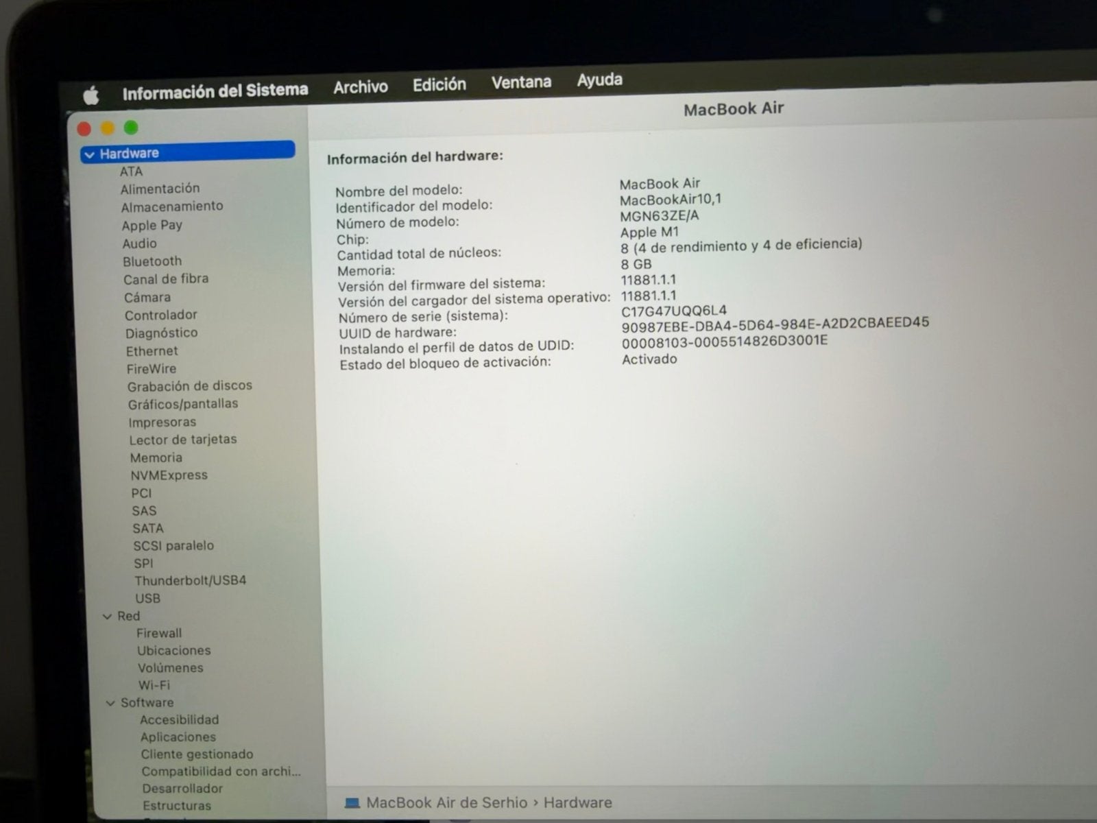 Foto 9 van MacBook Air M1 - 8GB RAM - 256GB SSD - Spacegrijs