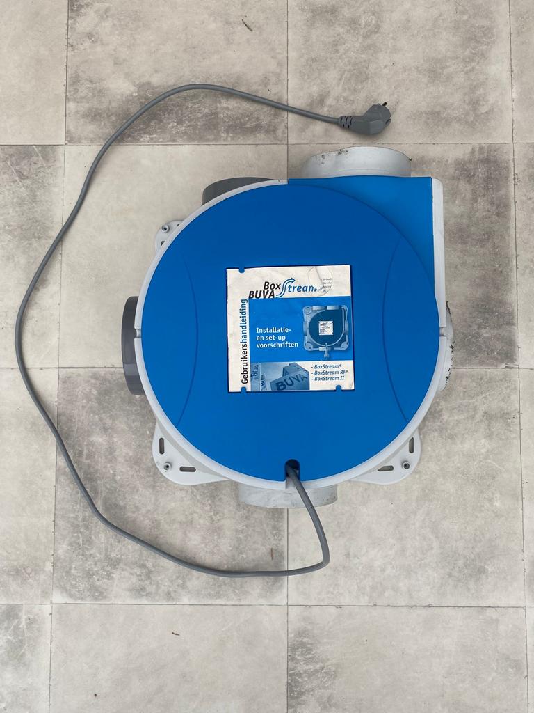Buva Boxstream ventilator zonder afstandbediening, Ophalen, Gebruikt, Overige