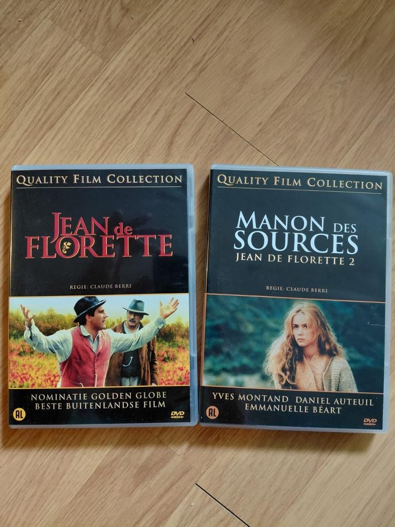 Franse cinéma Jean Florette + Manon Sources, Alle leeftijden, Ophalen of Verzenden, Zo goed als nieuw