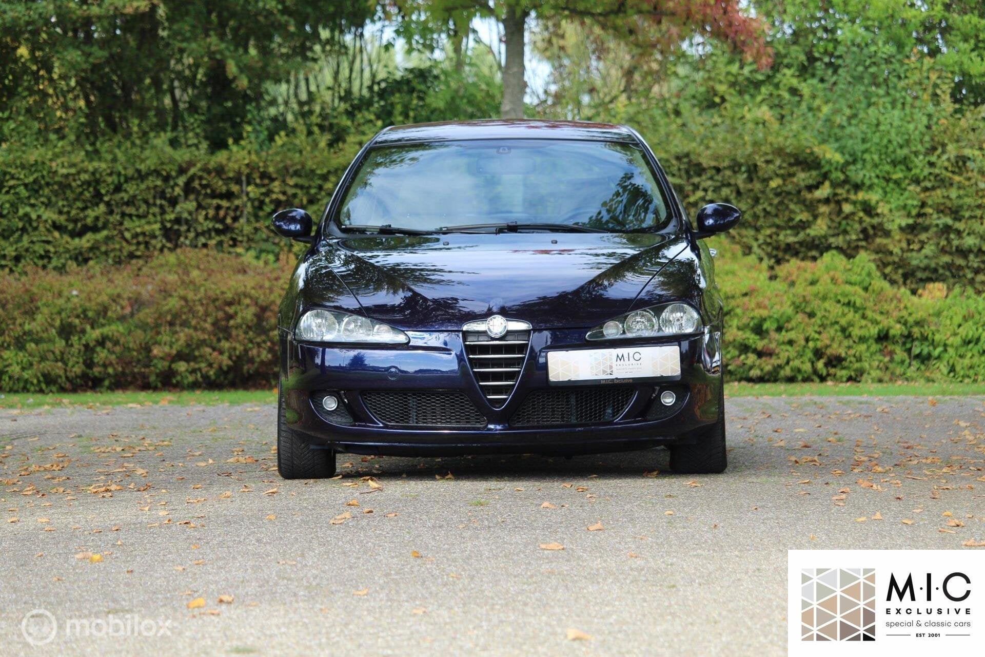 Alfa Romeo 147 2.0 T.Spark Distinctive Selespeed | Zwitsers!, Auto's, Gebruikt, Beige, 150 pk, Blauw