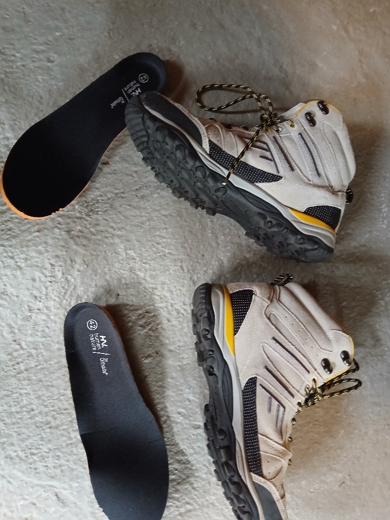 Wandelschoenen hoog dames 42, Kleding | Dames, Schoenen, Zo goed als nieuw, Human Nature ANWB, Grijs, Wandelschoenen