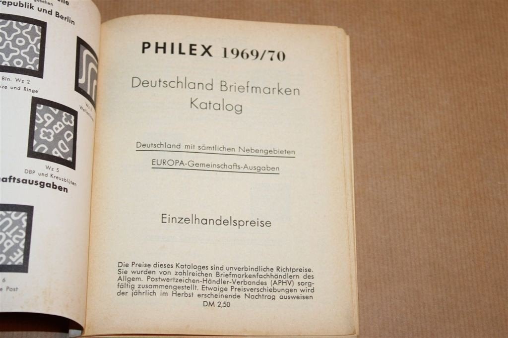 Philex Deutschland 1969/70 — Postzegelcatalogus, Ophalen of Verzenden, Overige landen, Postfris