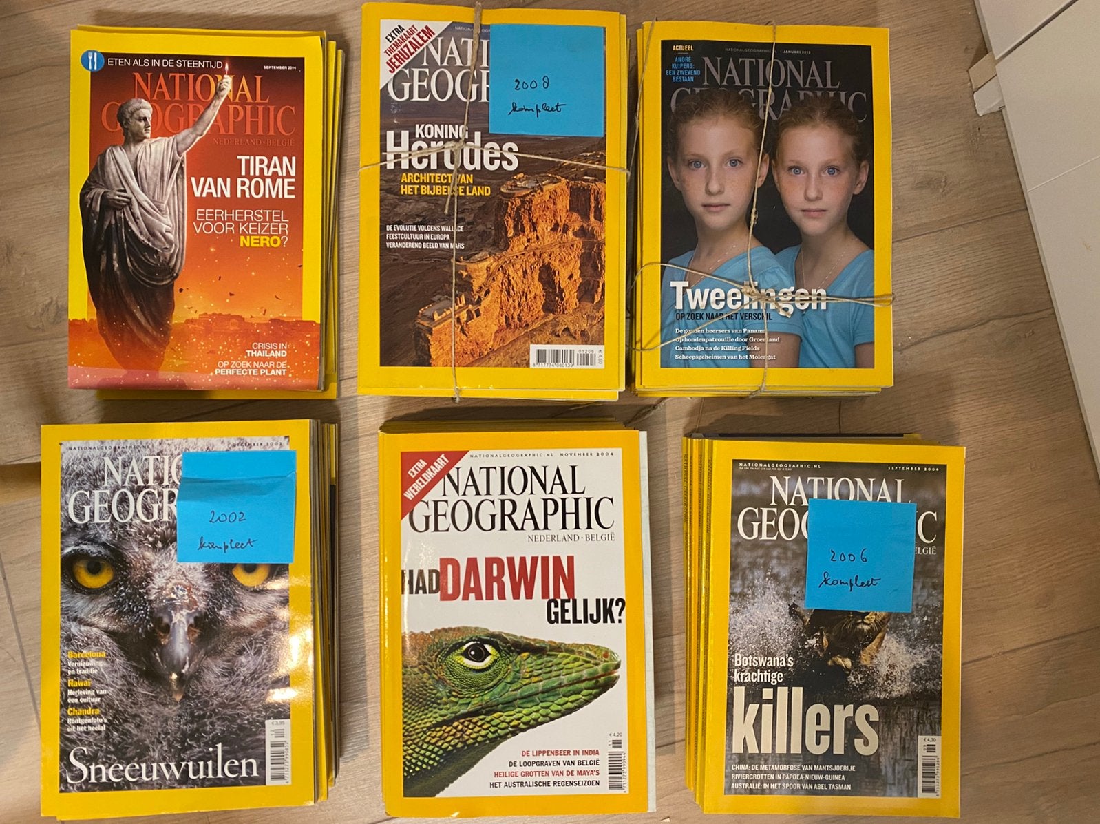 National Geographic tijdschriften, ca 60 stuks, Verzamelen, Ophalen, 1980 tot heden, Nederland, Tijdschrift