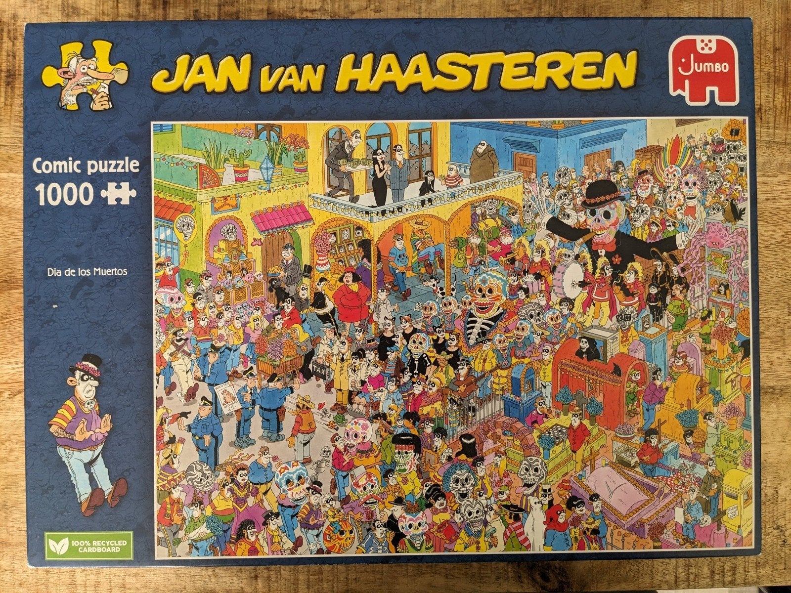 Jan van Haasteren 1000 stukjes - Día de los Muertos, Ophalen, 500 t/m 1500 stukjes, Gebruikt, Legpuzzel