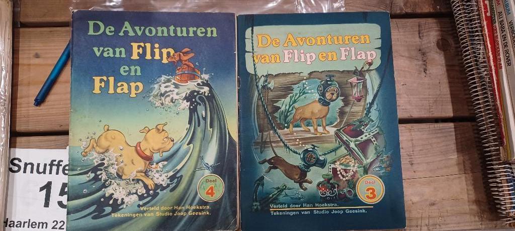 Flip en Flap ....uitgave Douwe Egberts, Boeken, Ophalen of Verzenden, Gelezen, Han Hoekstra, Plaatjesalbum